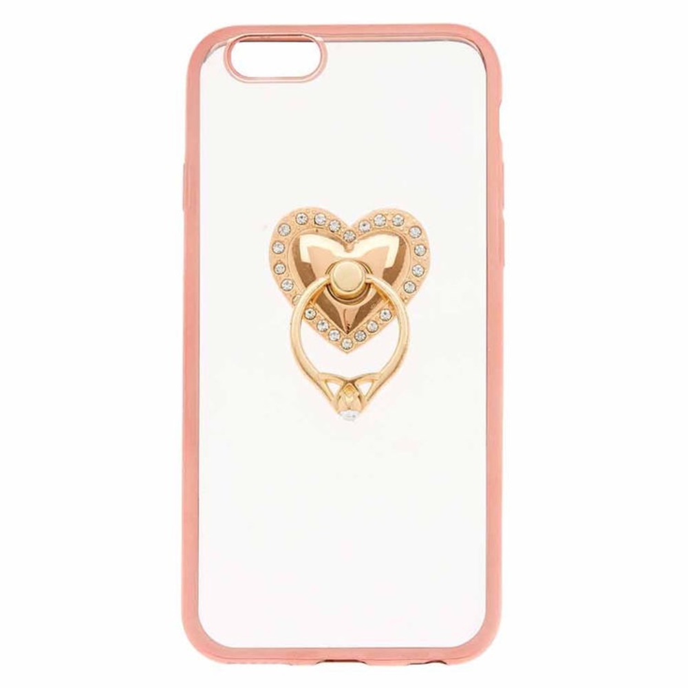 Heart Ring Stand Phone Case iPhone 6/7/8 Plus